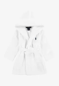 Халат HOODED PLUSH TERRY BATHROBE Ralph Lauren, белый