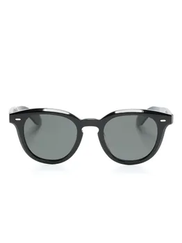 Солнцезащитные очки N.05 Sun в квадратной оправе Oliver Peoples, черный