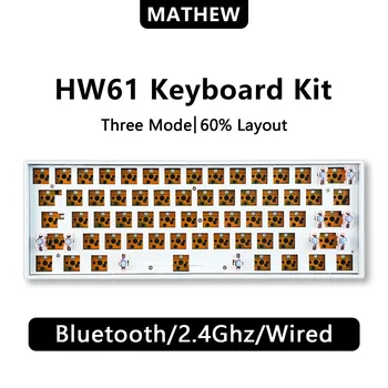 Клавиатура Механическая HW61/Ultra60 Беспроводная игровая с Bluetooth, 61 клавиша