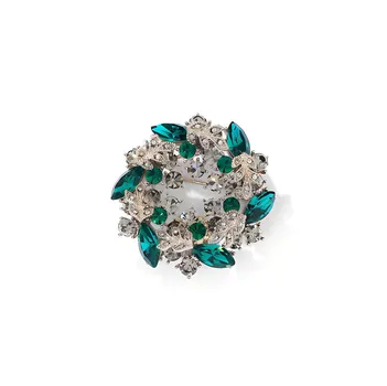 Супер-вспышка темперамент баухиния кристалл высококачественный костюм маленькая брошь женская весенняя брошь на вырез аксессуары фиксированная одежда корсаж