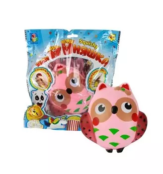 Игрушка-антистресс из серии Мммняшка squishy сквиши – Сова