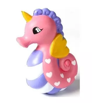 Игрушка-антистресс из серии Мммняшка squishy сквиши – Морской конек, 15 см.
