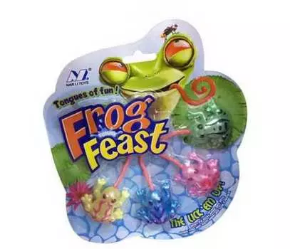 Игрушка-антистресс Лизун - Лягушки Frog Feast