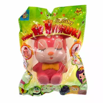 Игрушка-антистресс М-м-мняшка Squishy/сквиши - Олененок, 59 грамм