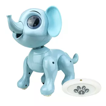 Игрушка интерактивная Robo Pets - Слоник с инфракрасным пультом, свет, звук, движение