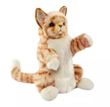 Игрушка на руку - Рыжий кот, 30 см