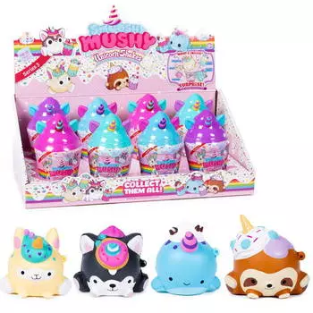 Игрушка-сюрприз - Smooshy Mushy Frozen Delight - Десертный коктейль, 3 серия