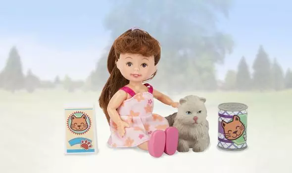Игровой набор - Paula с питомцем-котом