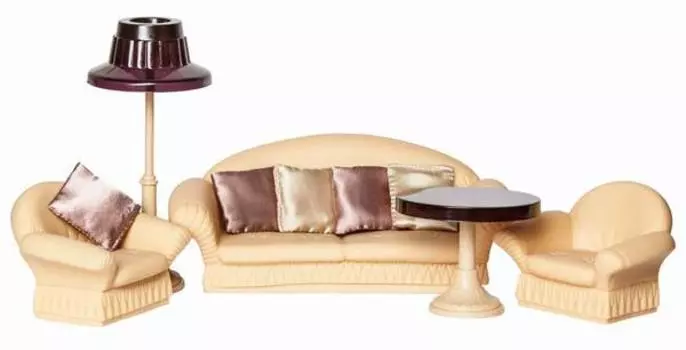 Игровой набор мягкой мебели для гостиной, серии Коллекция