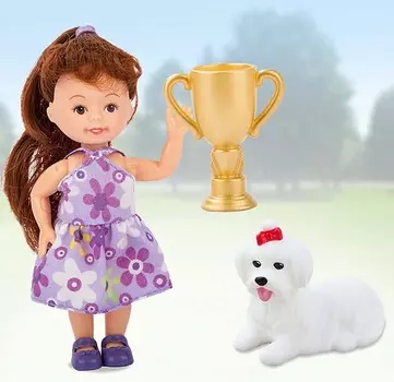 Игровой набор - Paula. С питомцем, с болонкой