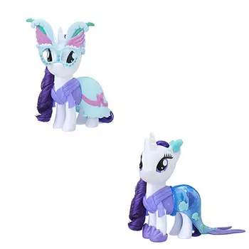Игровой набор My Little Pony Пони-модницы – Сияние Рарити белая
