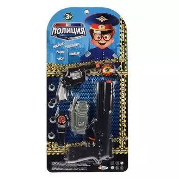 Игровой набор - Полиция 5822A-07, на блистере
