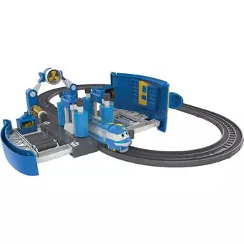Игровой набор Robot Trains - Мойка Кея, звук