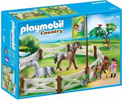 Игровой набор - Загон для лошадей