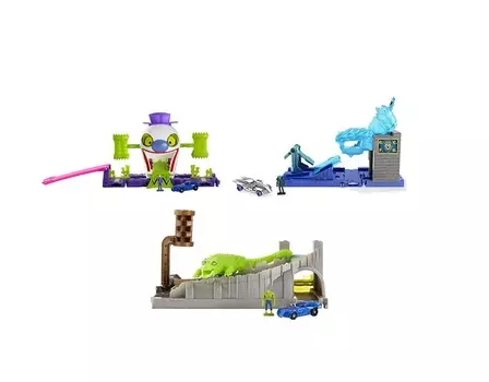 Игровые наборы из серии Hot Wheels® Готэм Сити, 3 вида