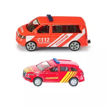 Игрушечная модель - Пожарная машина микроавтобус, 1:50