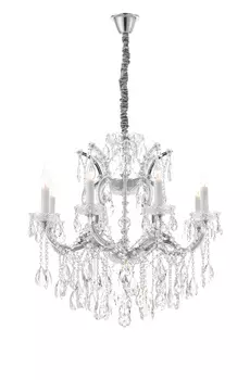 Подвесная люстра iLamp Diamond 6071-8 CR+CL