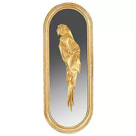 Декор настенный Glasar Попугай 41x3x16см