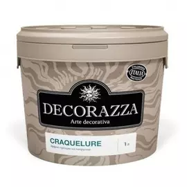 Декоративная краска Decorazza Craquelure эффект растрескавшейся краски. 1л
