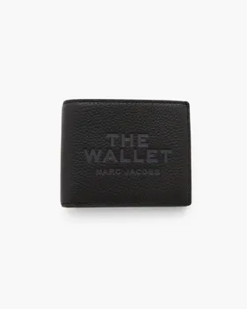 Кожаный бумажник-купюрница Marc Jacobs, черный