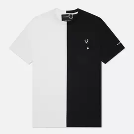 Мужская футболка Fred Perry x Raf Simons Split, цвет , размер XL