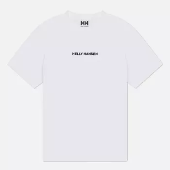 Мужская футболка Helly Hansen Core 2.0, цвет белый, размер L