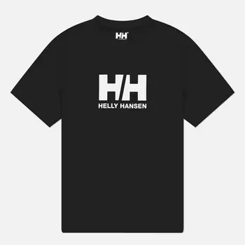 Мужская футболка Helly Hansen HH Logo 3.0, цвет чёрный, размер L