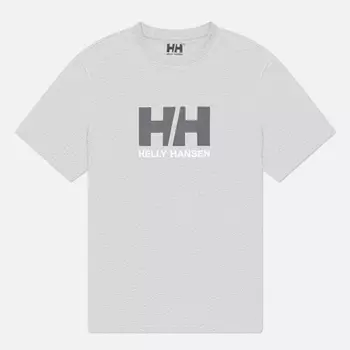Мужская футболка Helly Hansen HH Logo 3.0, цвет серый, размер M