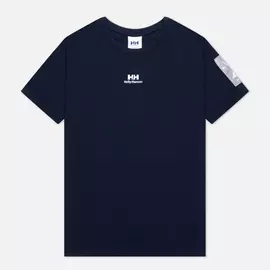 Мужская футболка Helly Hansen Yu Twin Logo, цвет синий, размер L