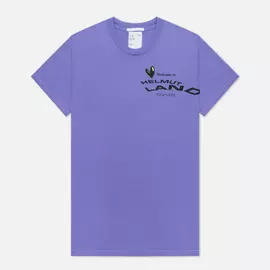 Мужская футболка Helmut Lang Helmut Land Map Standard, цвет фиолетовый, размер L