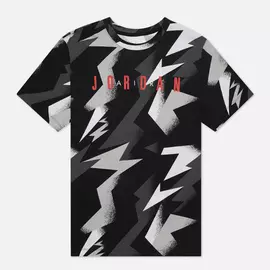 Мужская футболка Jordan Jumpman Air All Over Print, цвет чёрный, размер M