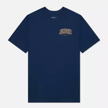 Мужская футболка Jordan Jumpman Graphic Crew, цвет синий, размер S