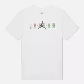 Мужская футболка Jordan Sport DNA HBR Crew, цвет белый, размер M