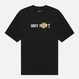 Мужская футболка Jordan x Russell Westbrook Why Not?, цвет чёрный, размер XXS