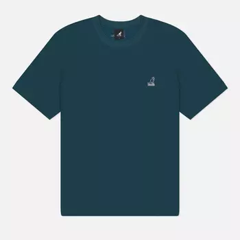 Мужская футболка Kangol Kangol Classic Logo, цвет зелёный, размер L