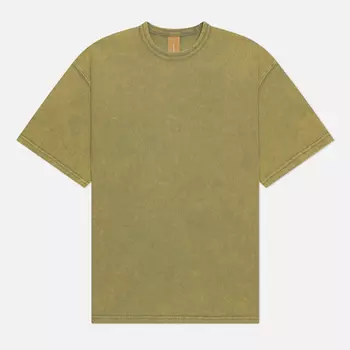 Мужская футболка FrizmWORKS OG Vintage Dyeing Half, цвет жёлтый, размер XL