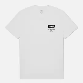 Мужская футболка Levi's Housemark Graphic San Francisco, цвет белый, размер M
