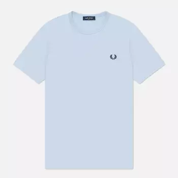 Мужская футболка Fred Perry Ringer, цвет голубой, размер XXL