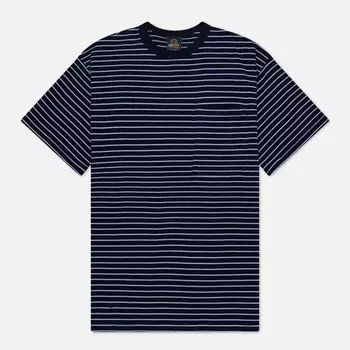Мужская футболка FrizmWORKS Space Stripe, цвет синий, размер L