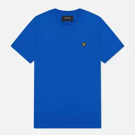 Мужская футболка Lyle &amp; Scott Plain Crew Neck, цвет синий, размер M
