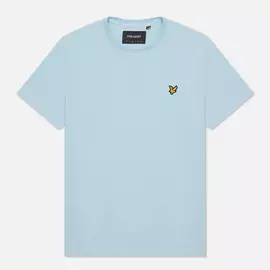 Мужская футболка Lyle &amp; Scott Plain Regular Fit, цвет голубой, размер XXXL