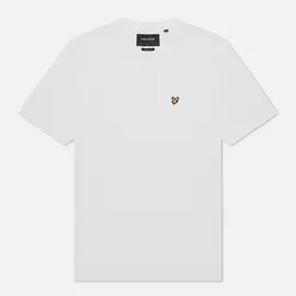 Мужская футболка Lyle &amp; Scott Relaxed Pocket, цвет белый, размер L