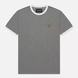 Мужская футболка Lyle &amp; Scott Ringer, цвет серый, размер XXXL