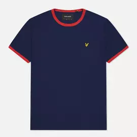 Мужская футболка Lyle &amp; Scott Ringer, цвет синий, размер XXXL
