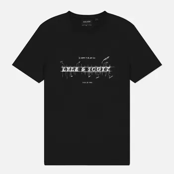 Мужская футболка Lyle & Scott Anatomy Of Type Graphic, цвет чёрный, размер L