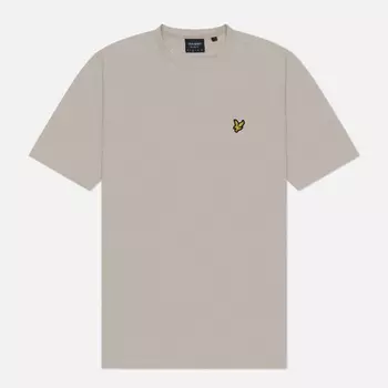 Мужская футболка Lyle & Scott Chunky Slub, цвет бежевый, размер XL