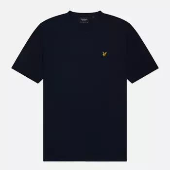Мужская футболка Lyle & Scott Chunky Slub, цвет синий, размер XL