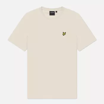 Мужская футболка Lyle & Scott Plain Regular Fit, цвет бежевый, размер XXL