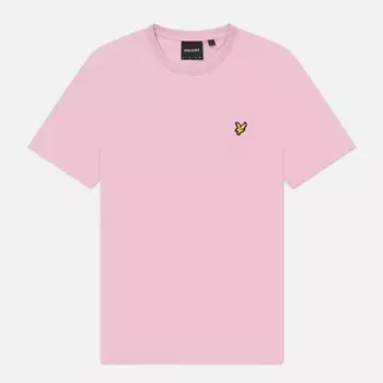 Мужская футболка Lyle & Scott Plain Regular Fit, цвет розовый, размер XXL