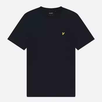 Мужская футболка Lyle & Scott Plain Regular Fit, цвет синий, размер L